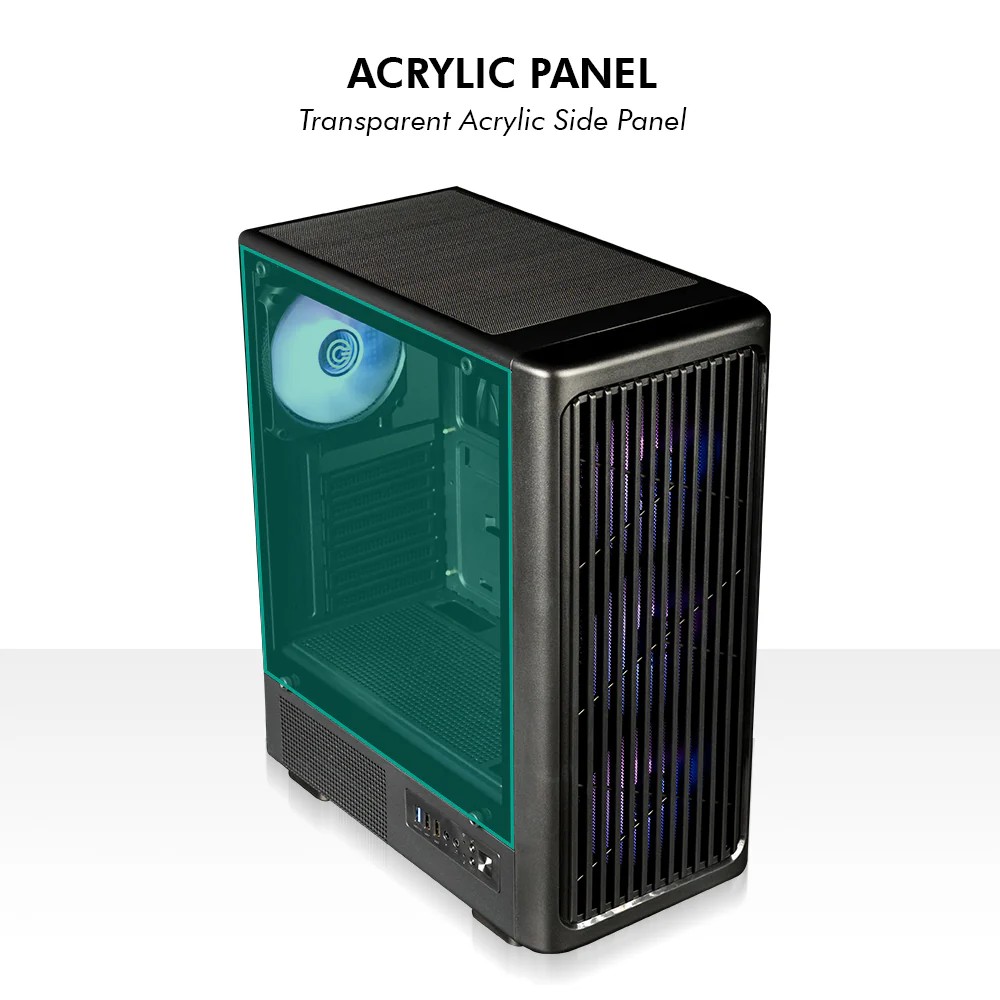 Circle Amazer X1 ATX Mid Tower Case - gallery image