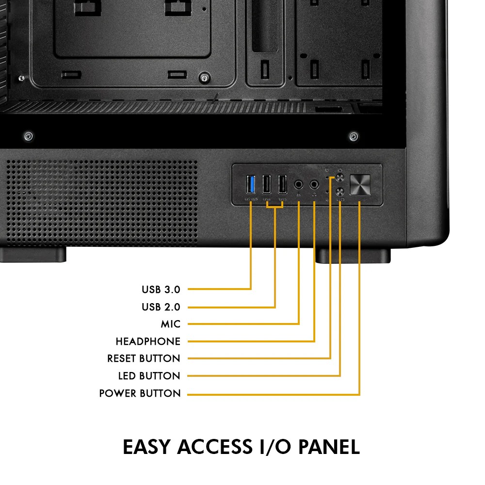 Circle Amazer X1 ATX Mid Tower Case - gallery image